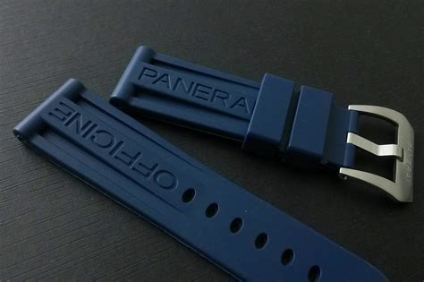 panerai luminor strap replacement|officine panerai watch straps.